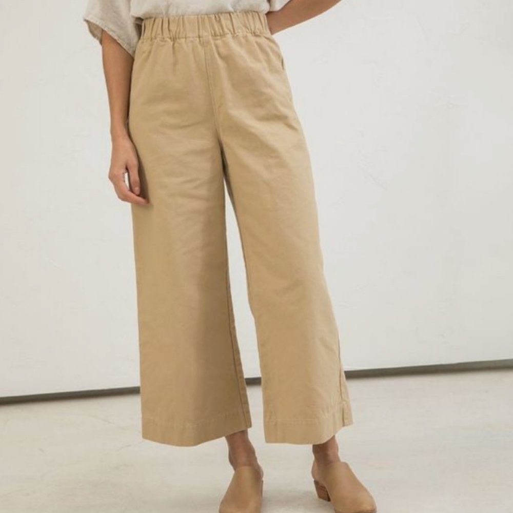 Elizabeth Suzann Florence Pant in Cotton Canvas